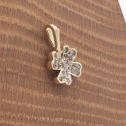 Pendentif or jaune & diamants cognancs
